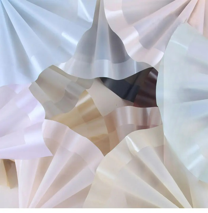 Elegant Design Supply - Vendita all'ingrosso Carta da regalo in fogli - Carta da regalo impermeabile Jelly Color per fiori (20 fogli/pezzo)15