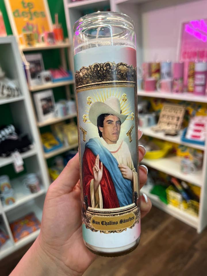Chalino Saint Candle for wholesale by Very That