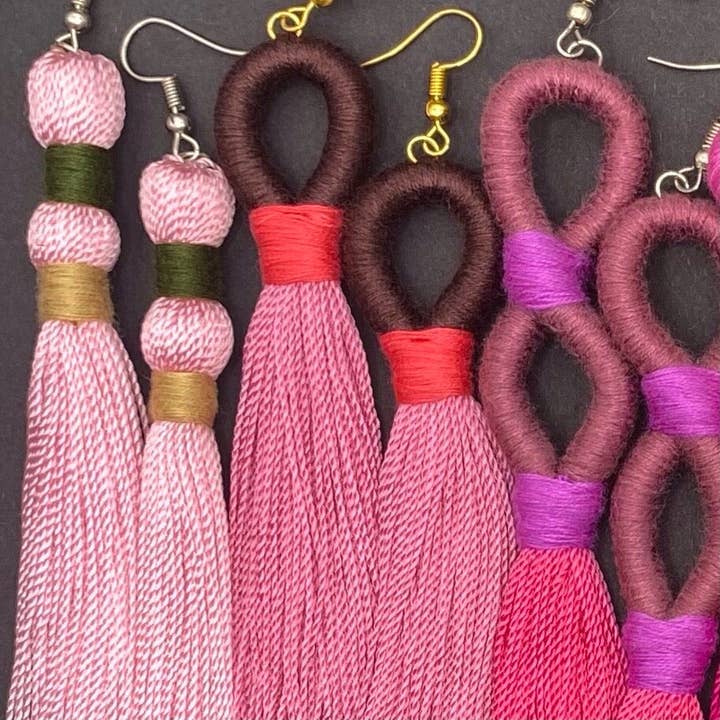 TASSEL earrings for wholesale by SWIETstuff