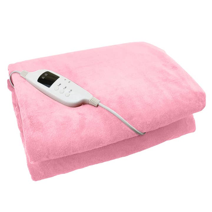 Electric Heated Throw with Storage Bag 17x22 for wholesale by Daniel James