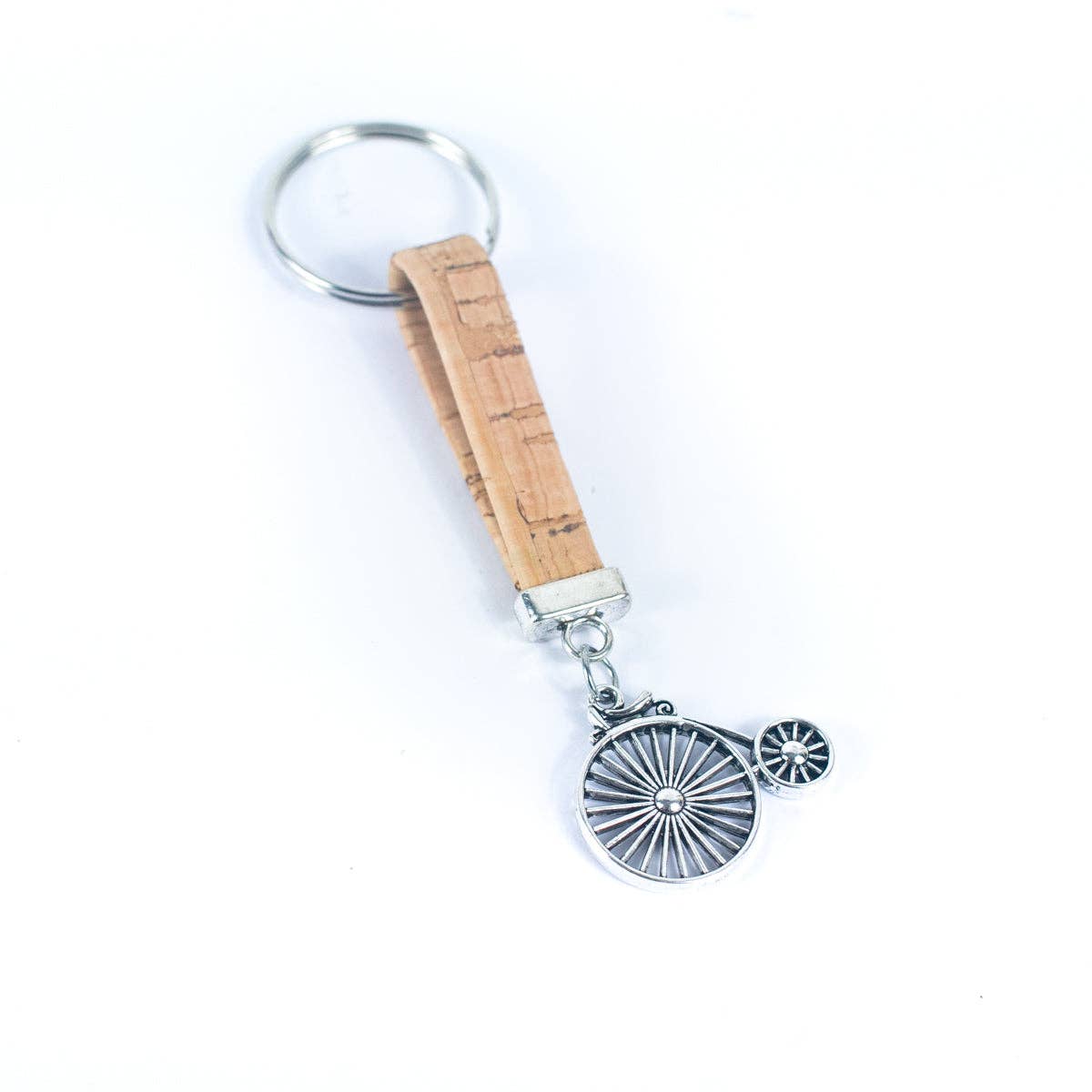 Meninas Bonitas Cork - Wholesale Keychain - Unisex - bike Pendant Handmade Cork Keychain  I-02-B-MIX-101