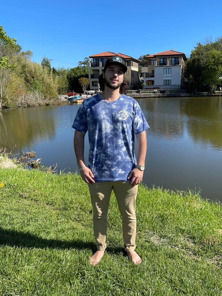 Blue Tie Dye for wholesale by Surf Lotus