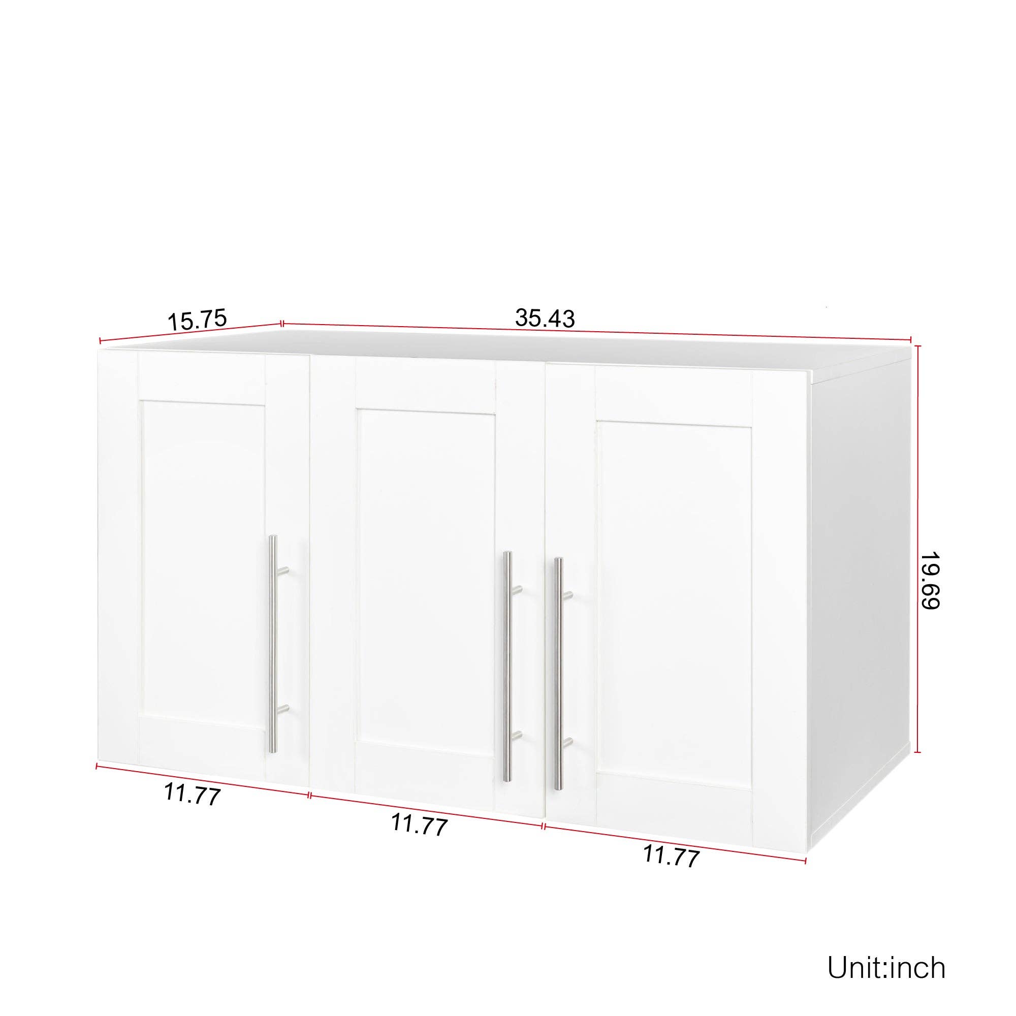 39F Inc. - Wholesale Cabinet - Stackable Wall Cabinet with Adjustable Shelves for Storage11