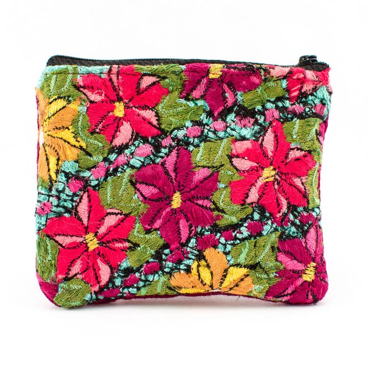 Lucia's Imports - Wholesale Coin Purse - Women's - Flower Coin Bag1