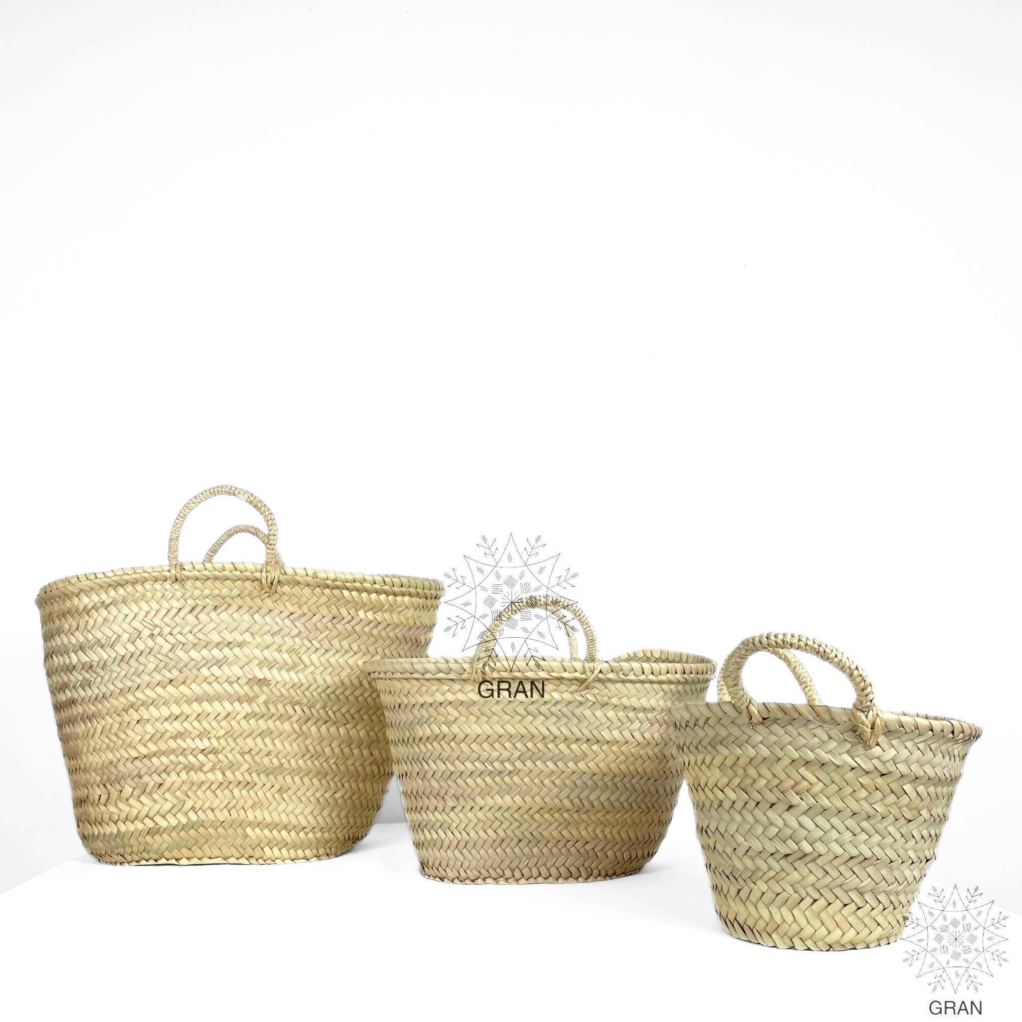 Gran Wholesale - Vendita all'ingrosso Borsa da spiaggia - Borsa da mercato in paglia francese, borsa a secchiello da spiaggia1