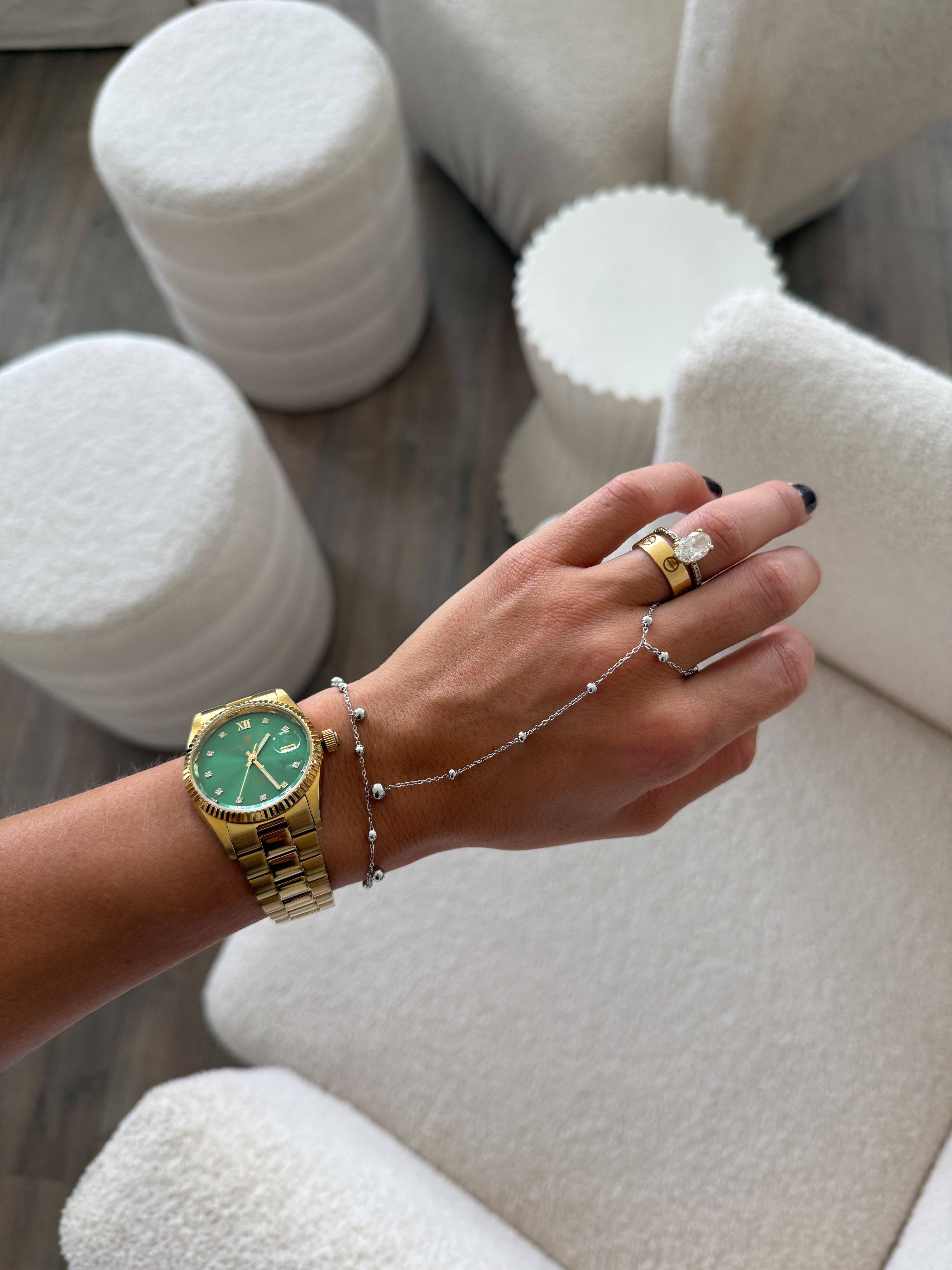 CHANSUTTPEARLS - Wholesale Link & Chain Bracelet - KYLAN HAND CHAIN1