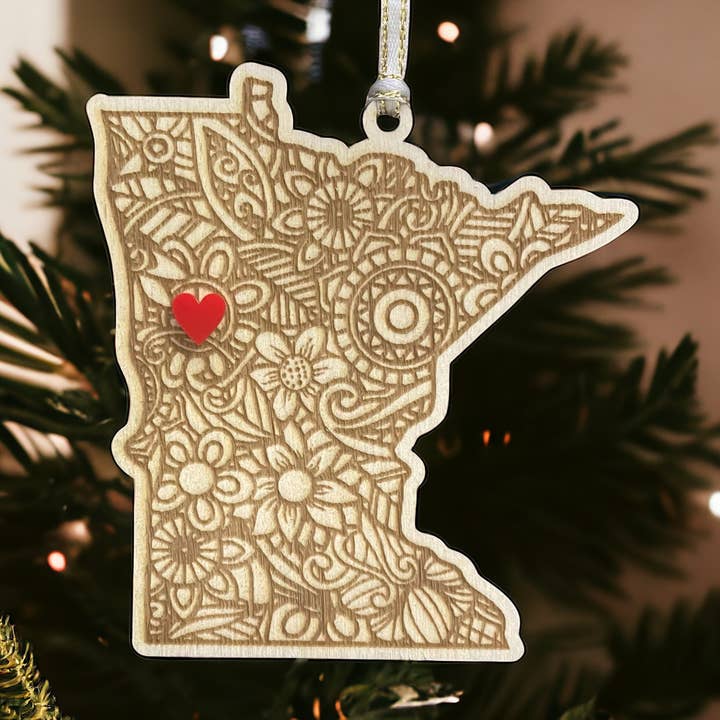 Joe & Oli - Wholesale Ornament - MINNESOTA ORNAMENT0