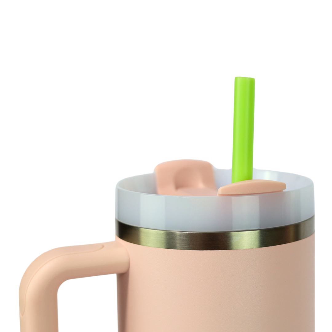 CharCharms - Wholesale Drinking Straw - 40oz Mixed Solid Straws (6 PK)9