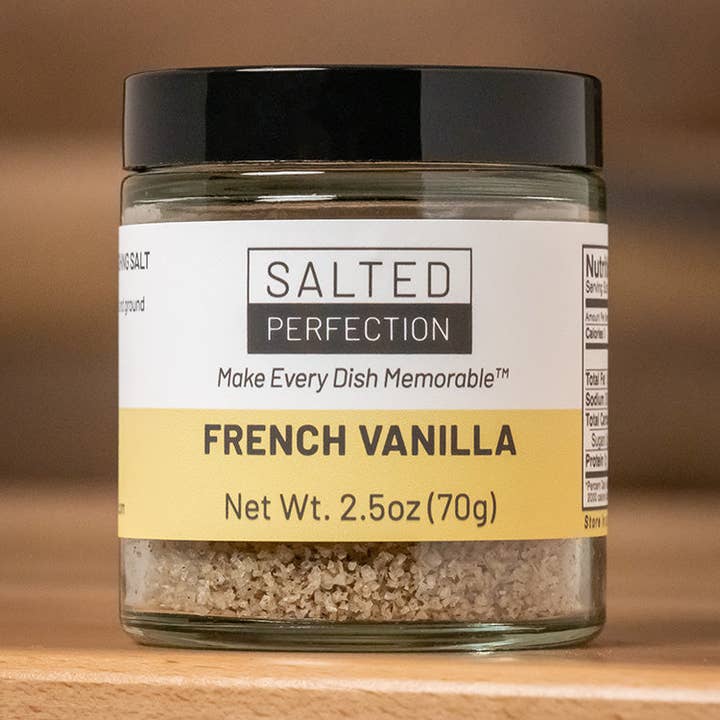 Afwerkingszout met Franse vanille voor wholesale door Salted Perfection