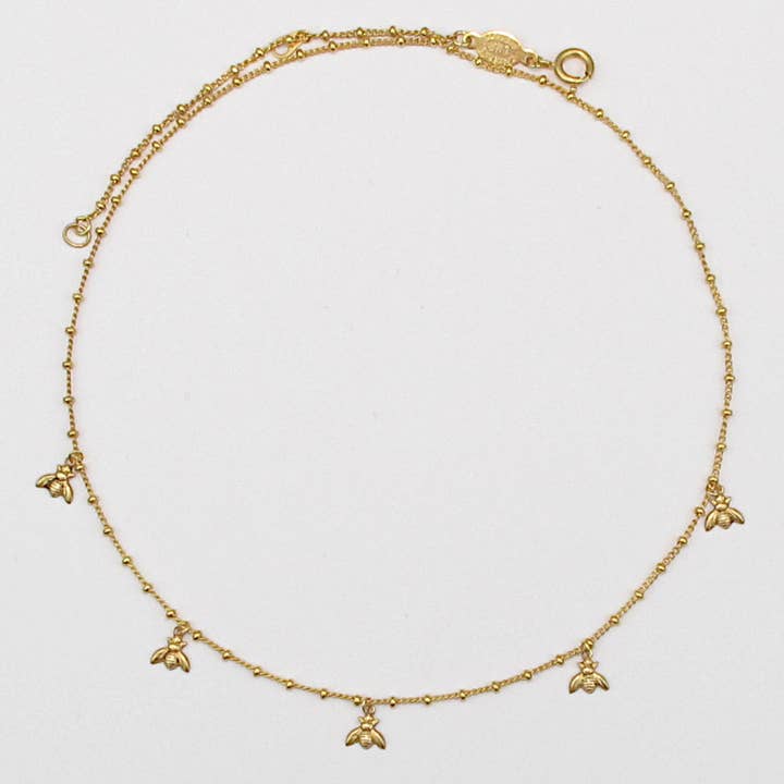 Mellonia- Goddess of the Bees Necklace for wholesale by La Vie Parisienne