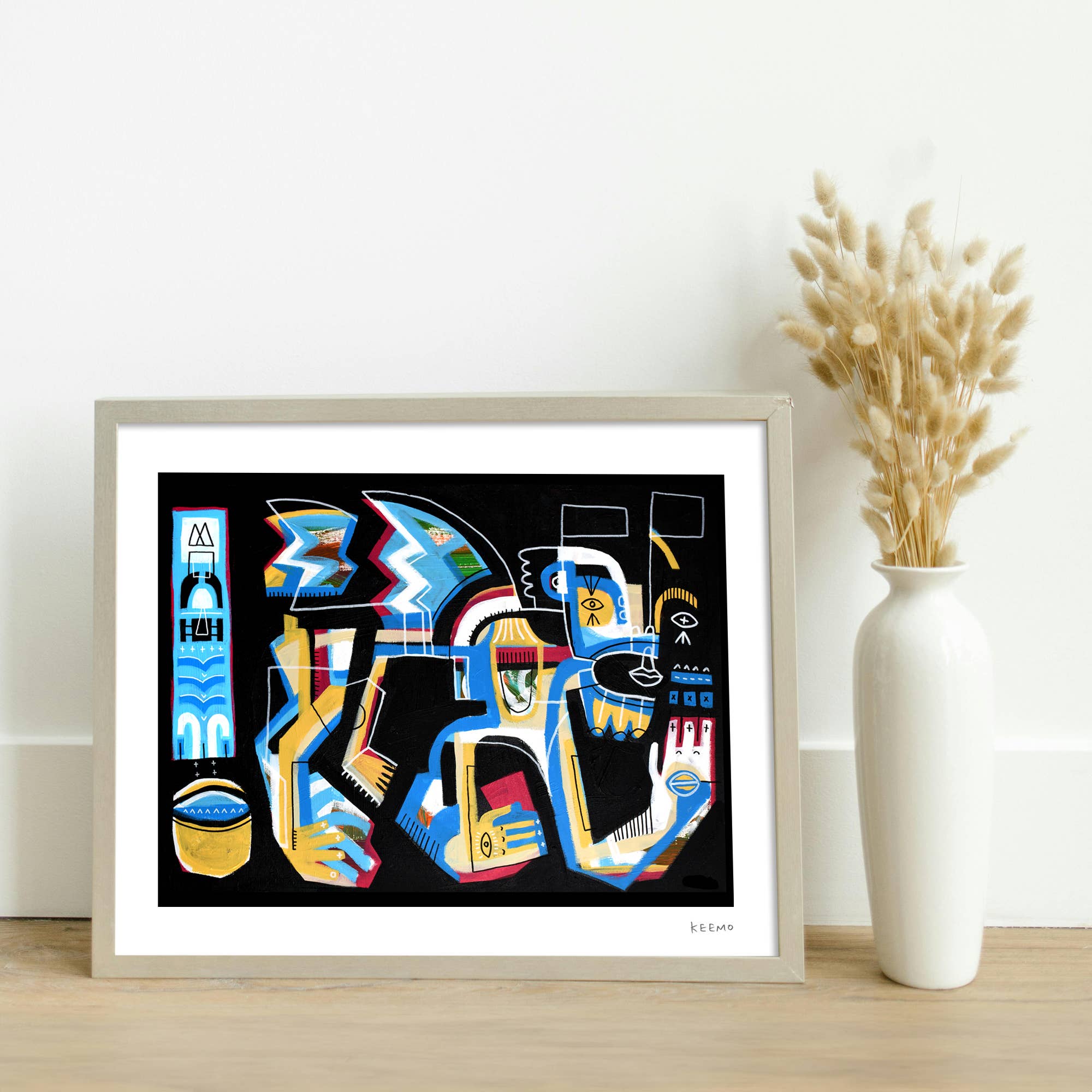 Keemo Gallery - Wholesale Art Print - Abstract Art Print Animal Modern Unique Wall Decor Colorful5