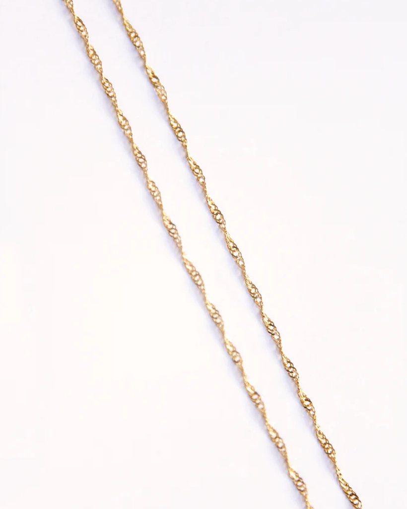 S-kin Studio Jewelry - Wholesale Link & Chain Necklace - Vanessa Chain Necklace- 18K Gold Fill4