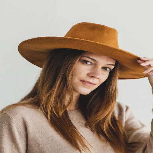 One and Only Accessories - Wholesale Fedora - Women's - Best seller Fashion Classic Wide Brim suede Hat New Color