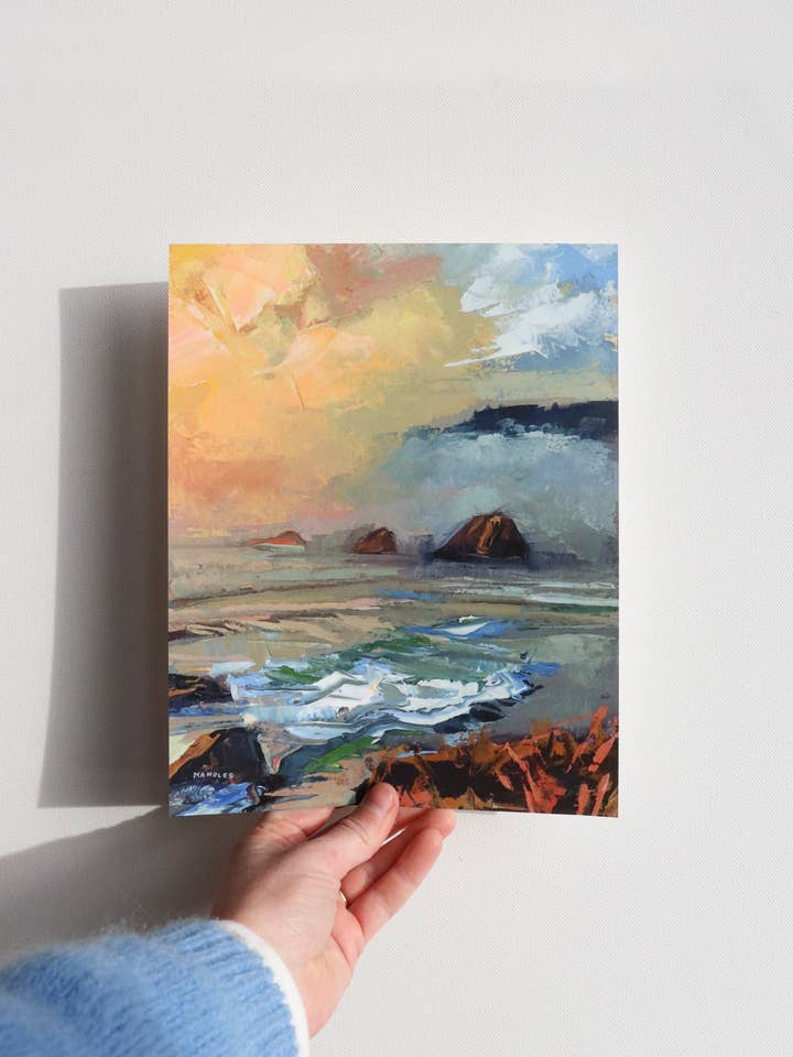 'Expectant' Print for wholesale by Taylor Manoles Art