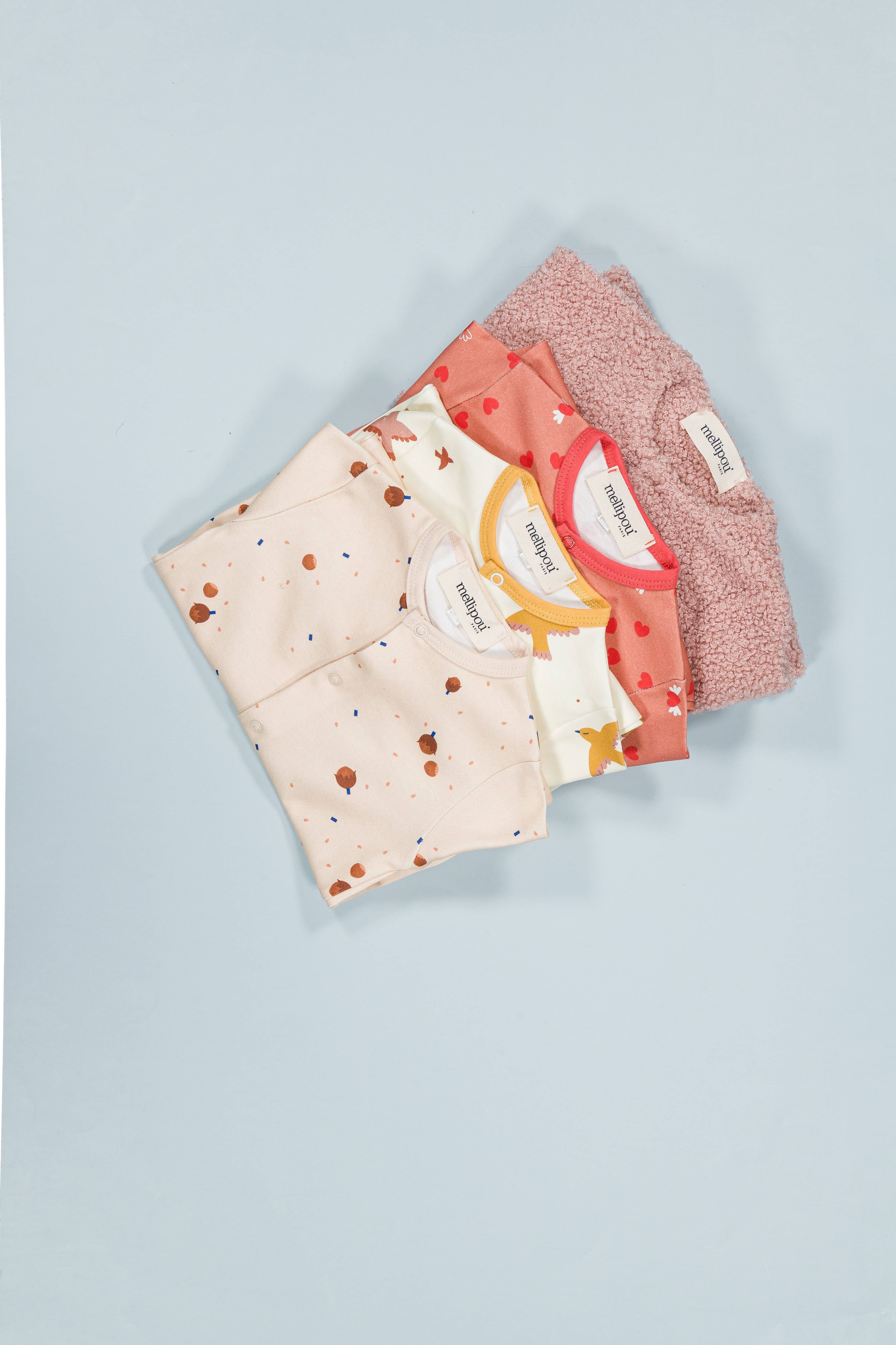 MELLIPOU - Wholesale Sleepsuit - Baby - SLEEPSUIT  NOISETTE2