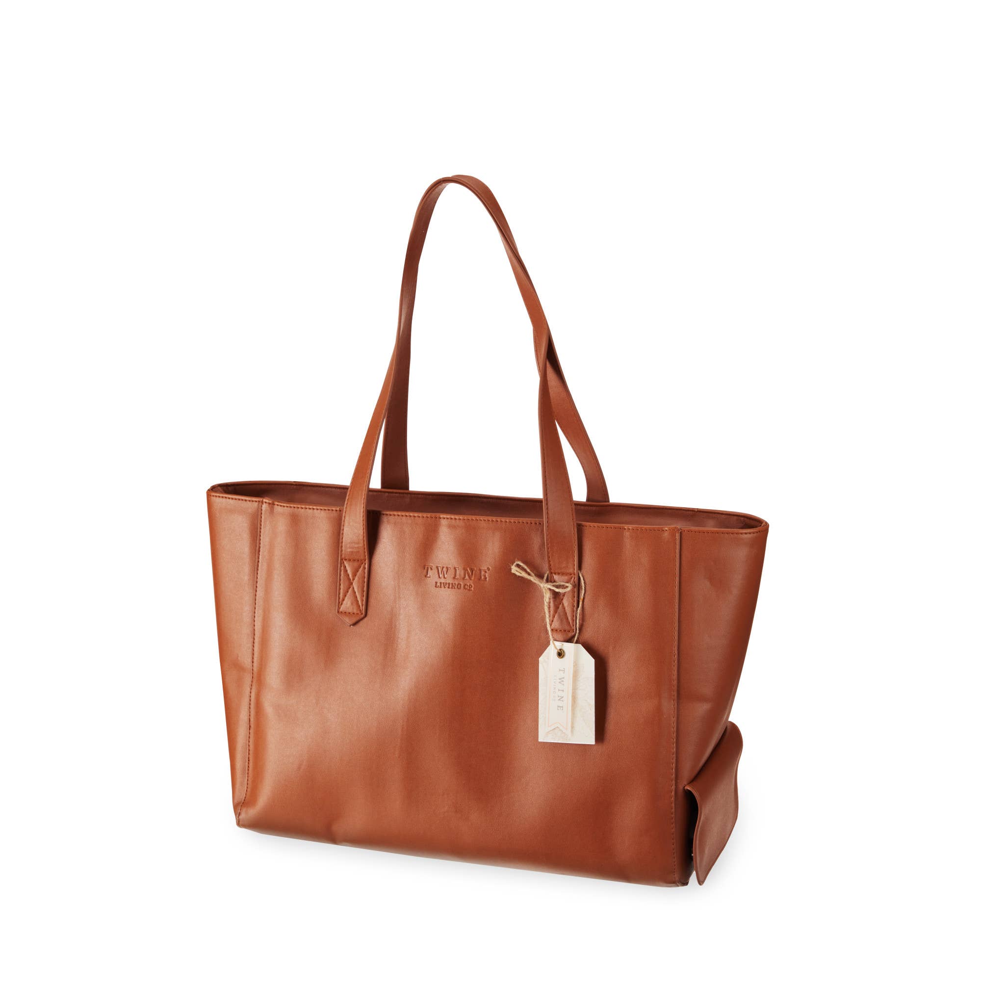 Twine - Wholesale Wine Tote - Faux Leather Insulated Wine Tote1