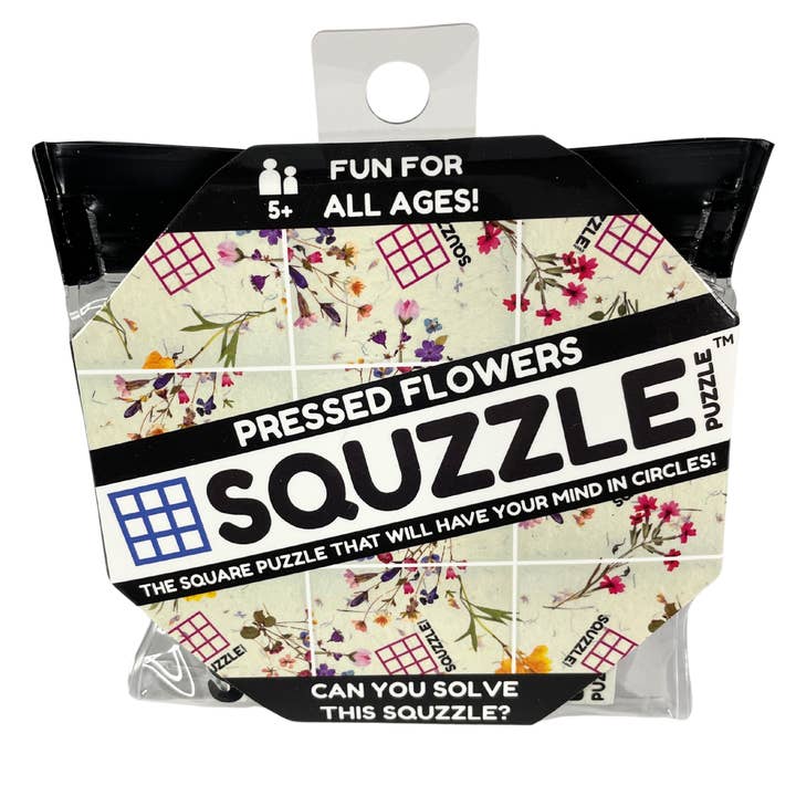 Fun Squared Games - Wholesale Puzzle - Kids - Pressed Flowers Squzzle Puzzle