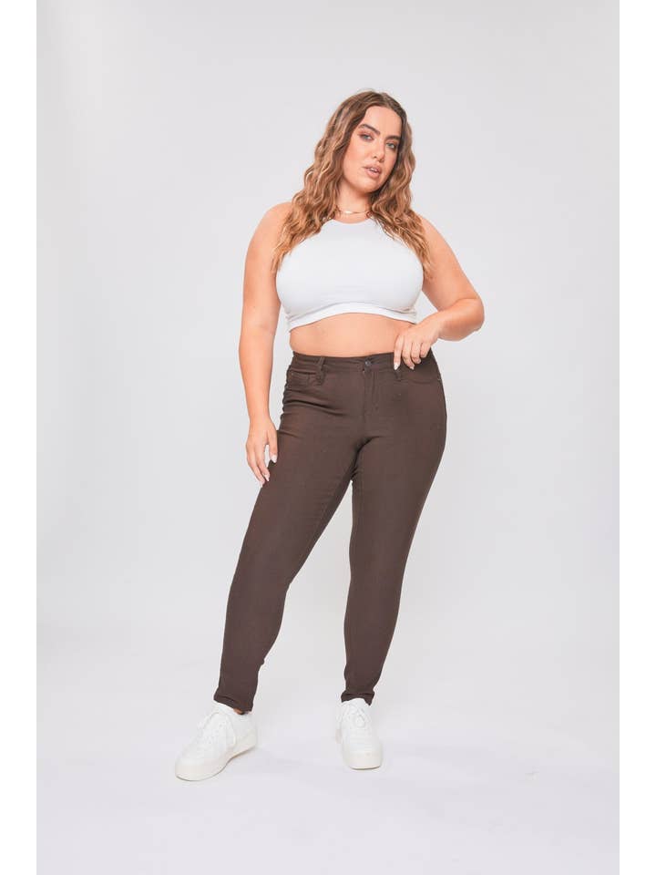 YMI - Wholesale Jeans - Women's - Junior Plus Size Hyperstretch Skinny Jean