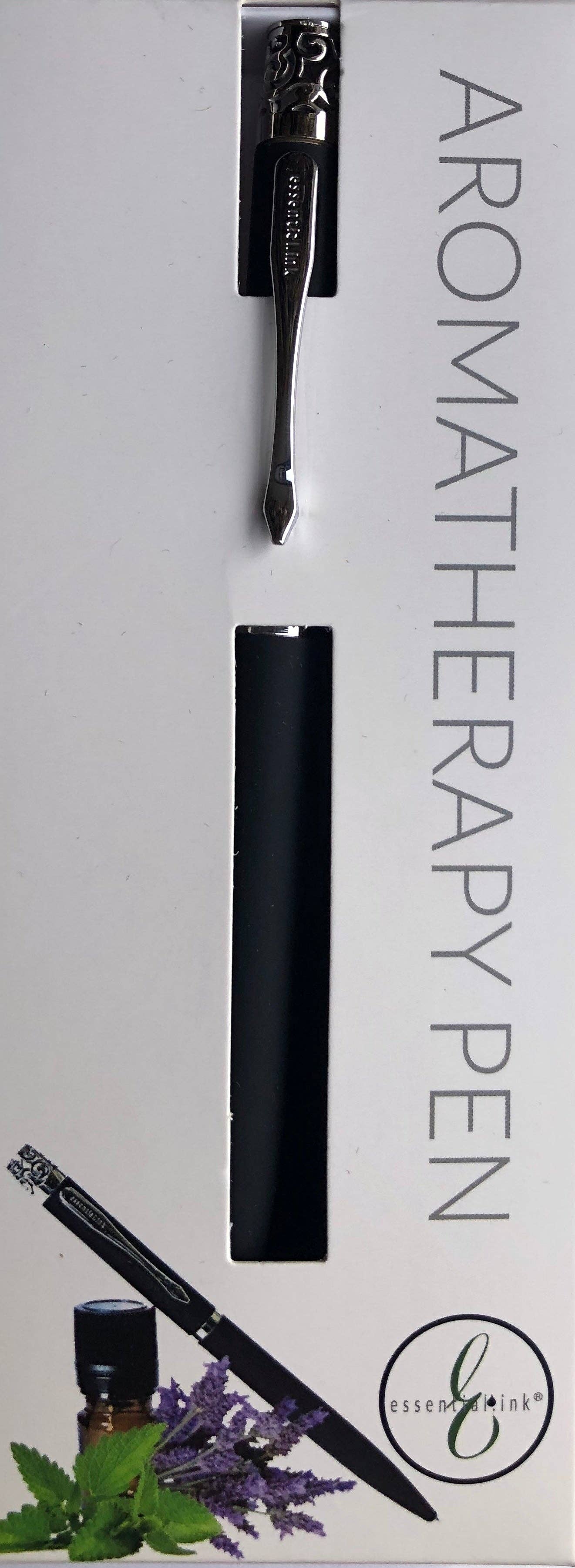 Essential Ink - Wholesale Pen - Pens that make Scents Essential Ink Aromatherapy Pen  Black1