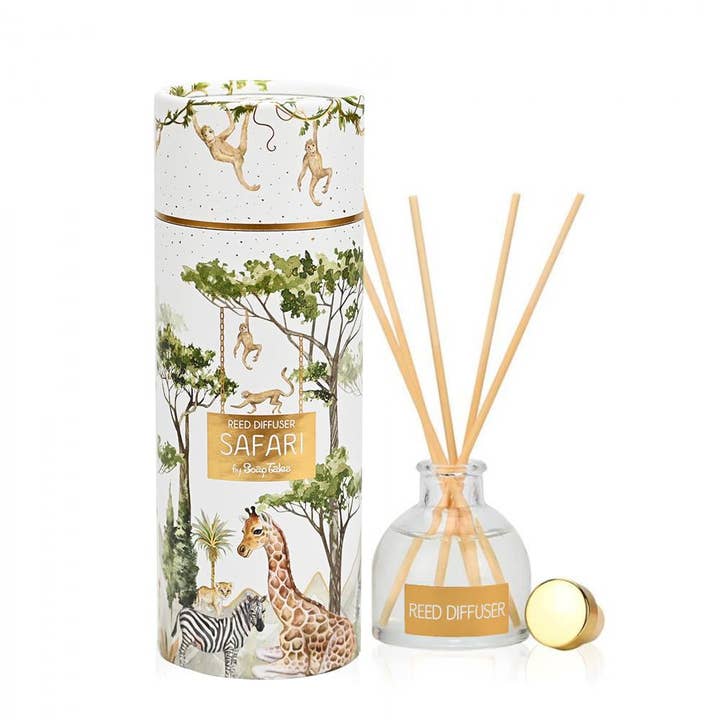 Diffuseur à bâtonnets 50 ml Safari par SoapTales pour la vente par IngrossoBeauty by INCI Srl