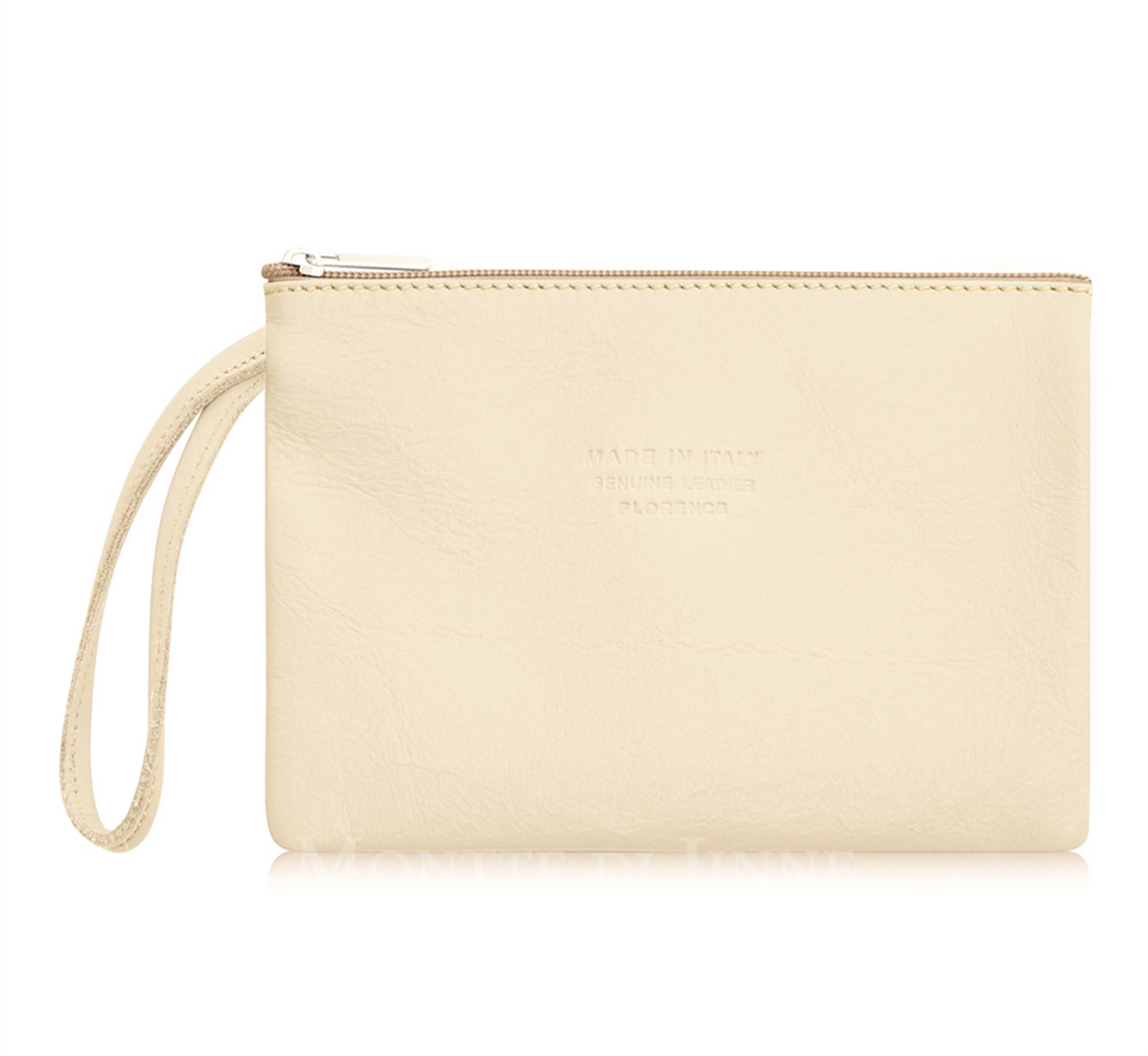 MONTTE DI JINNE – wholesale Wristlet – Italian Handmade Soft Leather Wristlet Coin Purse1