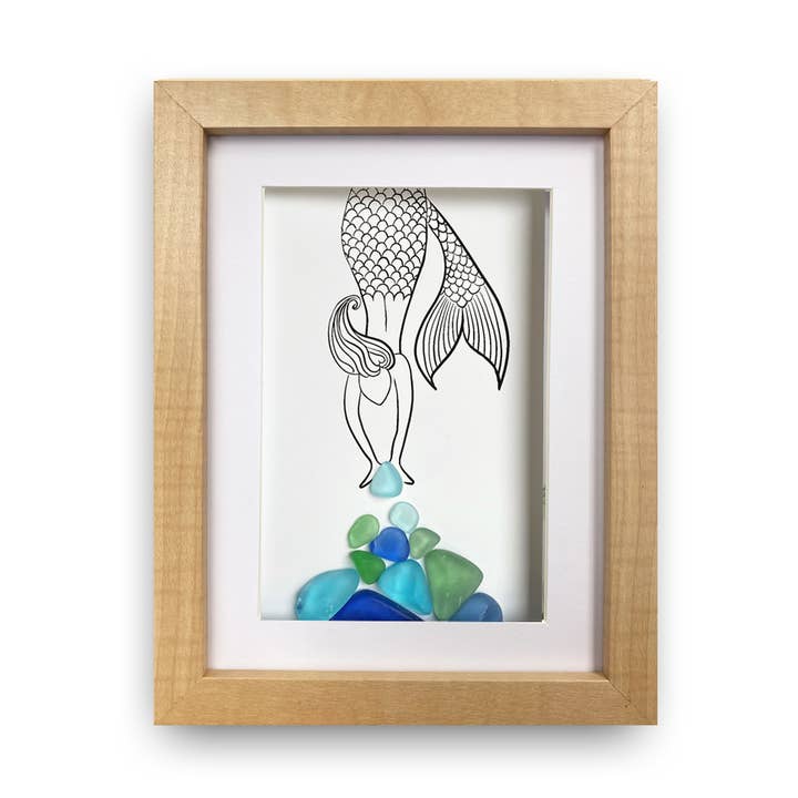 LISART LLC - Wholesale Wall Decor - Kids & Baby - Mermaids stash, Sea Glass ART0