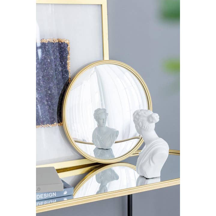 A&B Home Group Inc. - Wholesale Wall Mirror - D15" Gold Frame With Convex Glass1
