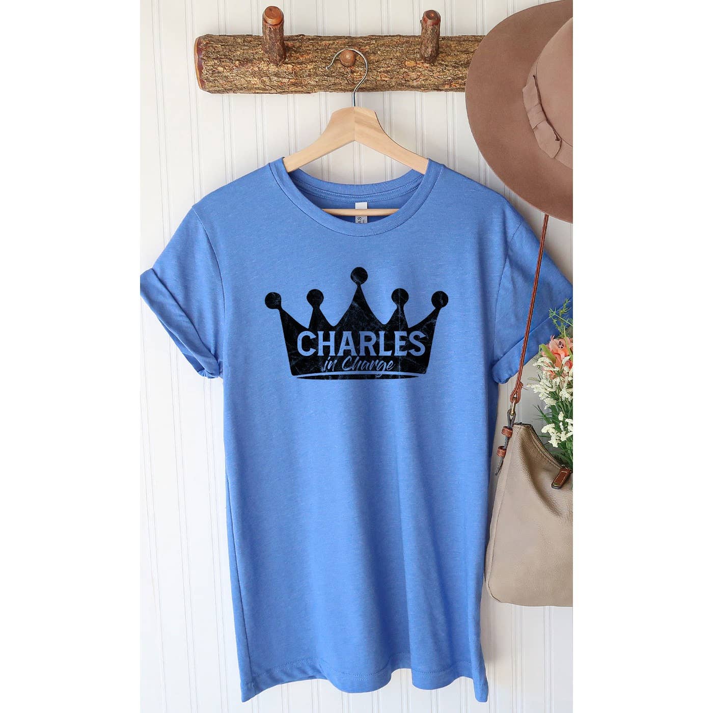 Kissed Apparel - Wholesale Screen Printed T-Shirt - Women's - Charles in Charge Crown Graphic Tee10