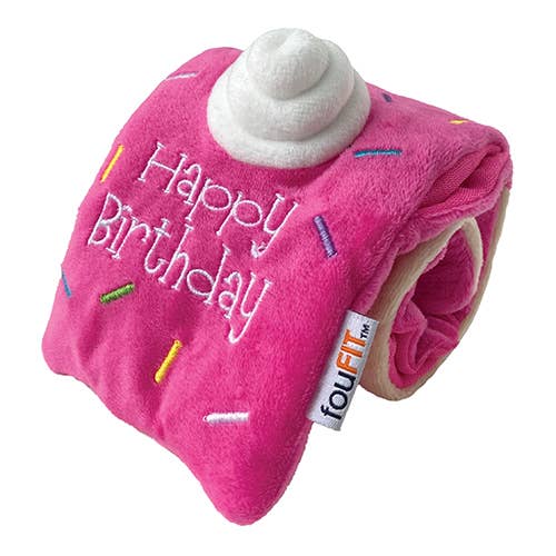 foufouBRANDS - Wholesale Pet Plush Toy - Dog - Hide 'n Seek Birthday Roll Cake5