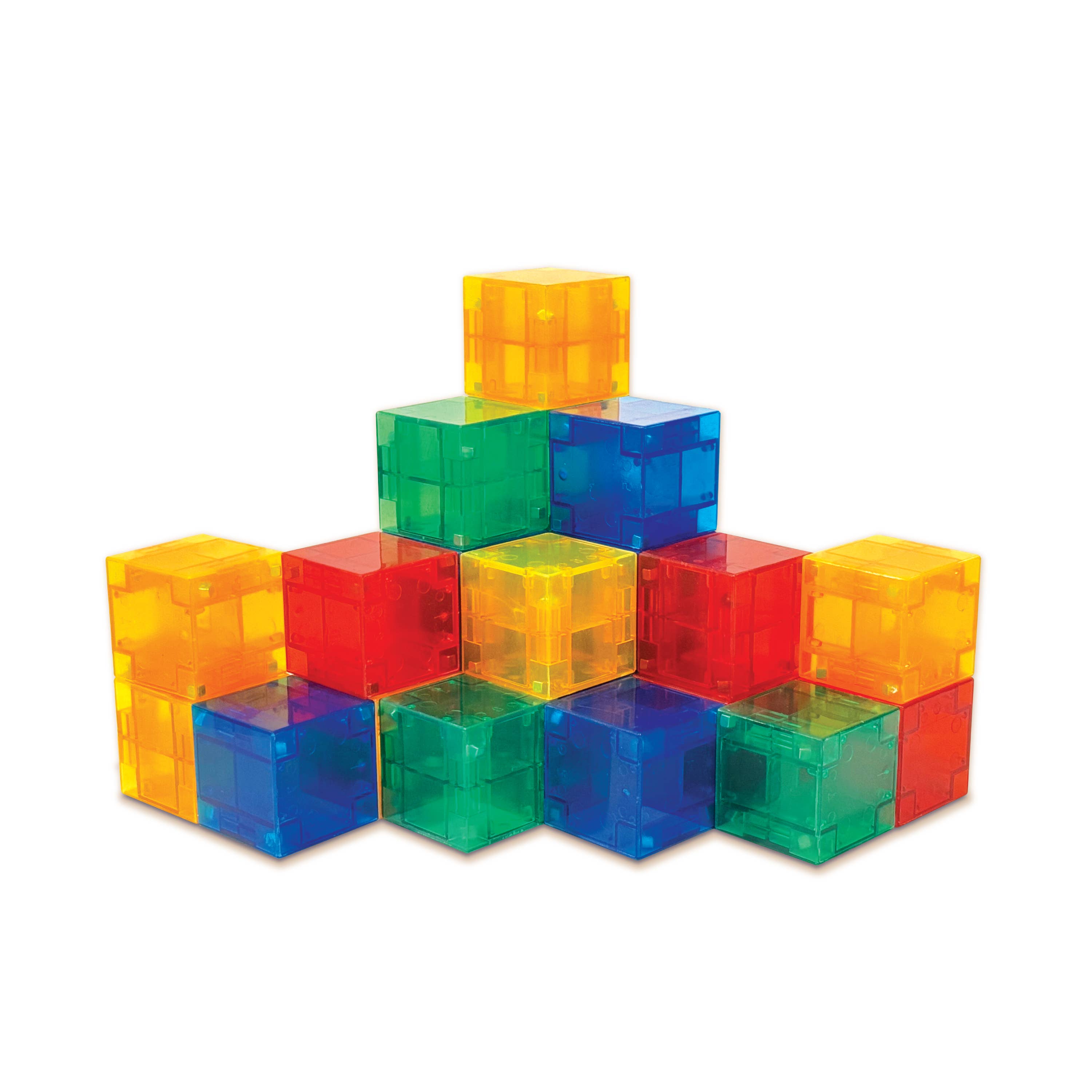 CreateOn - Wholesale Building Set - Kids - Crayola Bold PIP Magnetic Cubes 24pc4