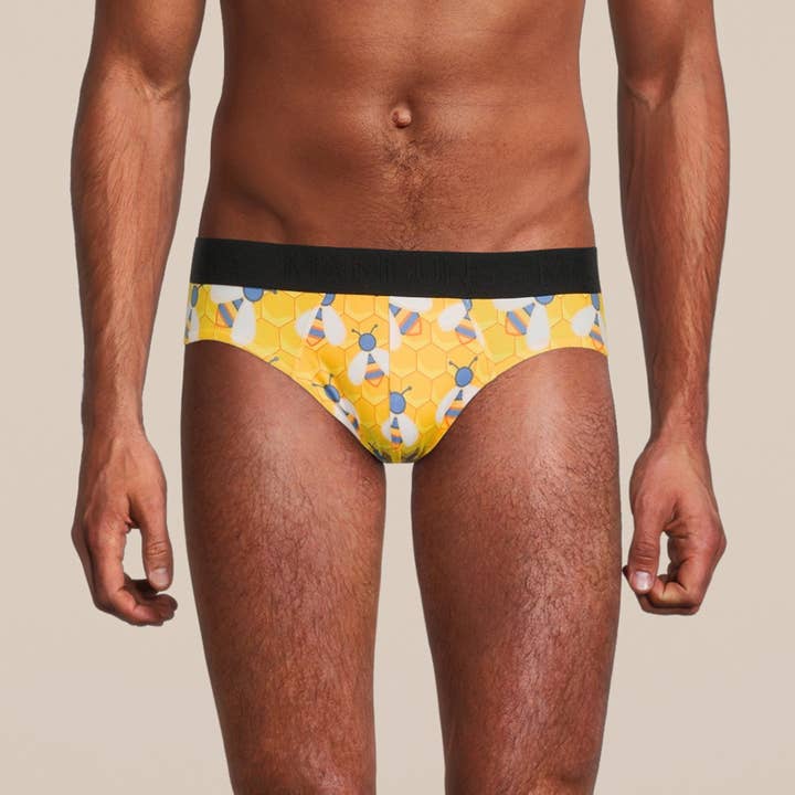 Roupa íntima masculina Bee Brief por atacado de MANBUNS