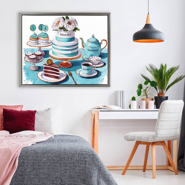 Stupell Industries – wholesale Wall sign – Luxurious Glam Dessert Spread - Framed Wall Art5