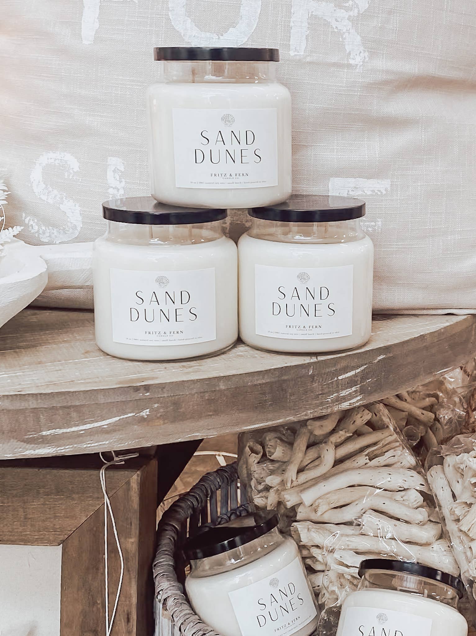 Fritz & Fern Candle Co. - Wholesale Jar/Filled Candle - SUMMER BEST SELLER BOX1