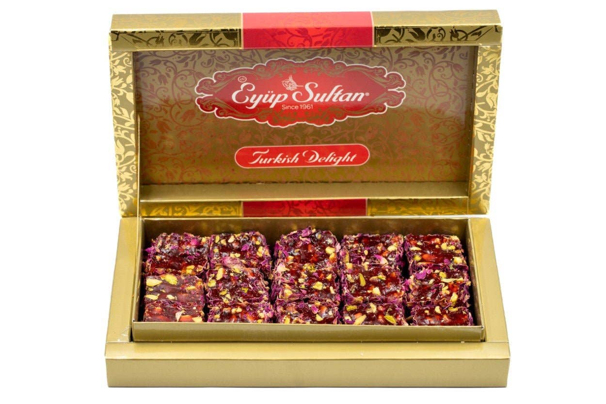 Aladdin - Wholesale Chocolate Box - Eyup Sultan Turkish Delight Pistachio Pomegranate Premium0