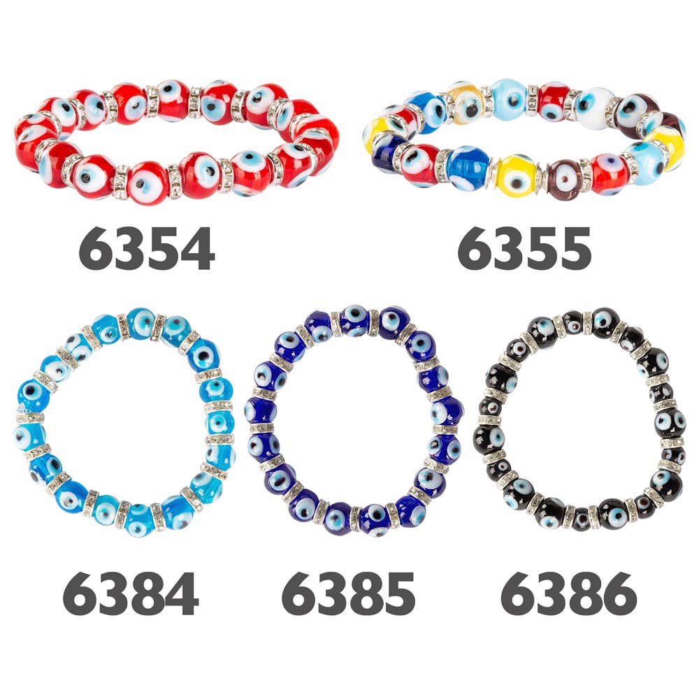 Benjamin International - Wholesale Beaded Bracelet - Evil Eye Beaded Bracelets1