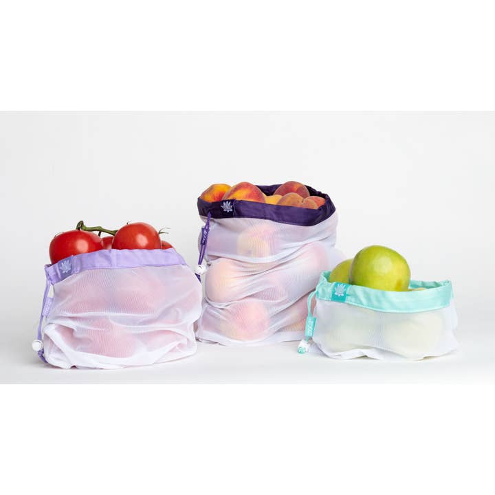 Lotus Sustainables – wholesale Grocery/shopping bag – Lotus Produce Bags 3 Set -Original