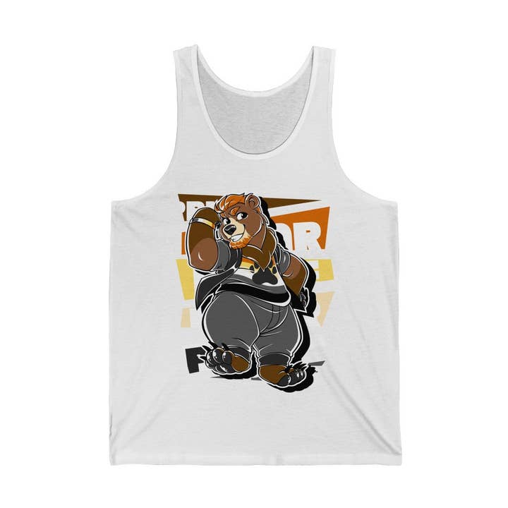 Bear Pride Thor Bear - Tank Top for wholesale by Artworktee