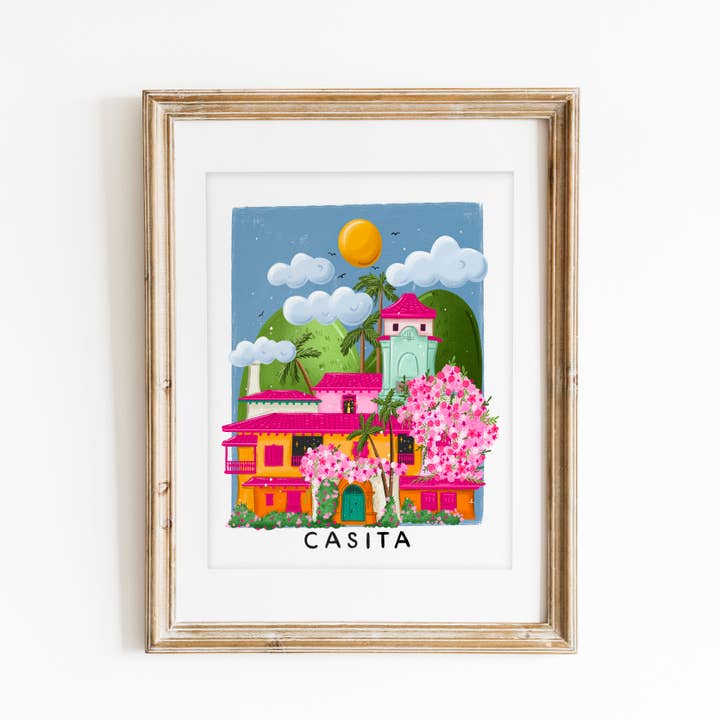 Casita Encanto Print for wholesale by Lux + Trip