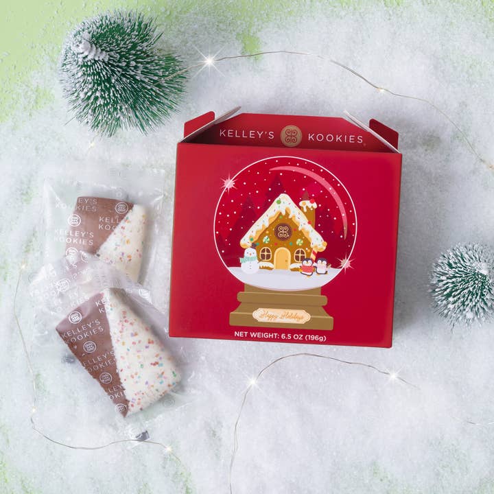 Kelley's Kookies - Wholesale Cookie - Krispy Gingerbread Gable Box1