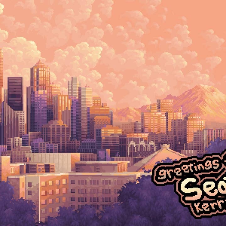 my_art_bytes - Wholesale Postcard - Seattle Postcards - Kerry Park