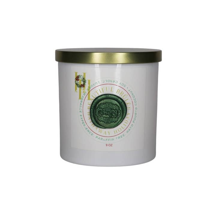 “HATHAWAY HOLIDAY” Luxury Scented Candle for wholesale by Beautiful Brûlée