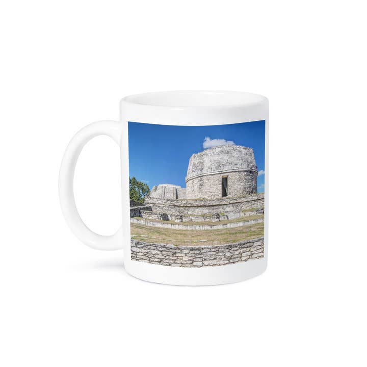 3dRose - Wholesale Coffee Mug - 3dRose, Mexico, Yucatan. Mayapan Ruins, Temple Redondo, Mug8
