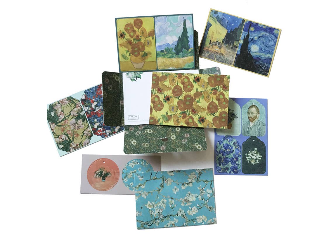 Today is Art Day - Wholesale Briefpapier/indexkaartenset - Schrijfkaarten set - Vincent van Gogh door Mon Petit Art5