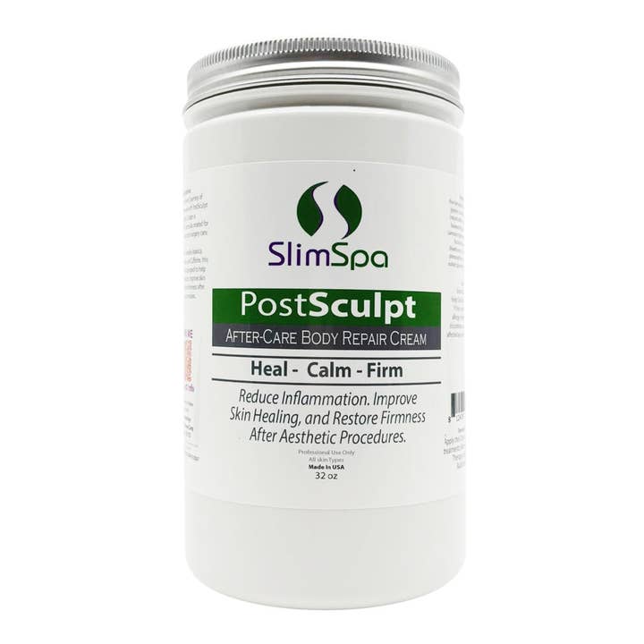 SlimSpa The Body Care Specialists - Wholesale Aftersun/Sun Damage Repair Cream - PostSculpt – After-Care Body Repair Cream 32 oz.