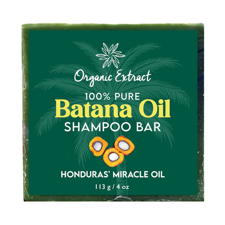 Organic Extract Batana Oil Shampoo bar 4 oz/ 118ml for wholesale by Mitchell Brands