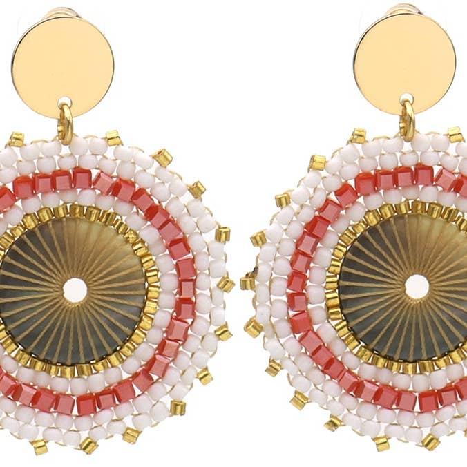 A-D7.2 E2591-132-4 Modeörhängen Glaspärlor 5x för wholesale av Menga Trading