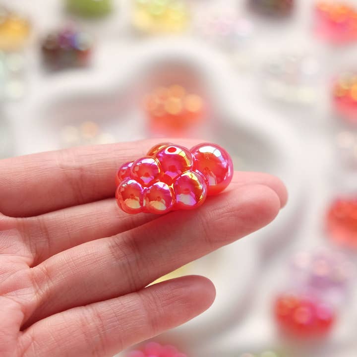 Random Holographic Cloud Beads 3 Pack for wholesale on Faire10