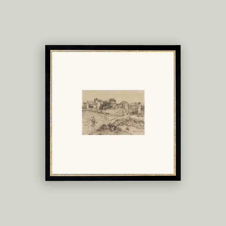 Petal Lane Home - Wholesale Wall Art Set - Tuscan Village Framed Antique Art