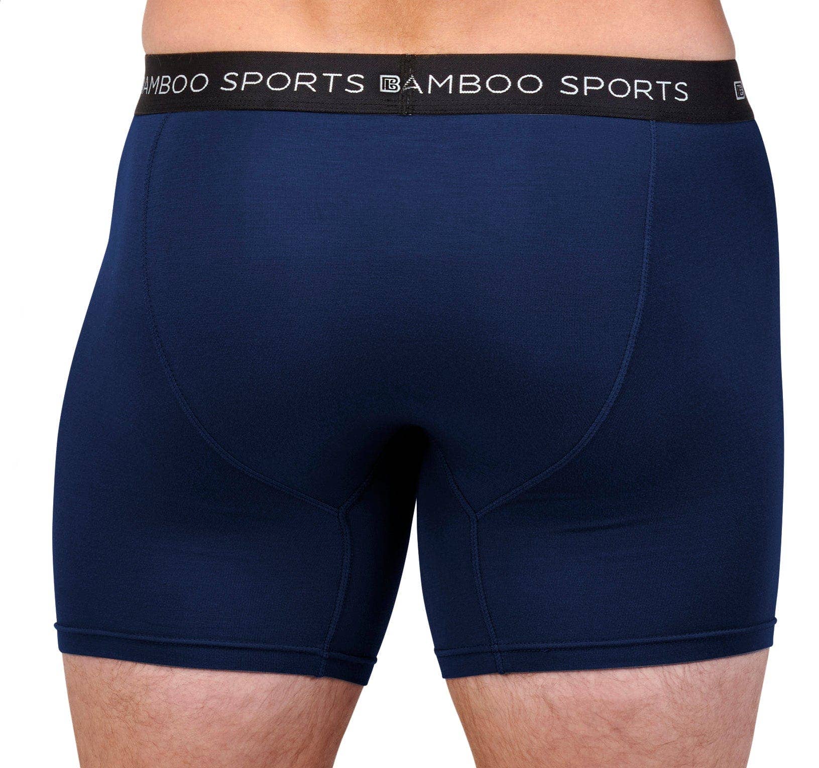 Bamboo Sports - Venta al por mayor Ropa interior - Hombre - Boxer para hombre Bamboo Sports con entrepierna de 4 pulg. (10 cm) - paquete de 410