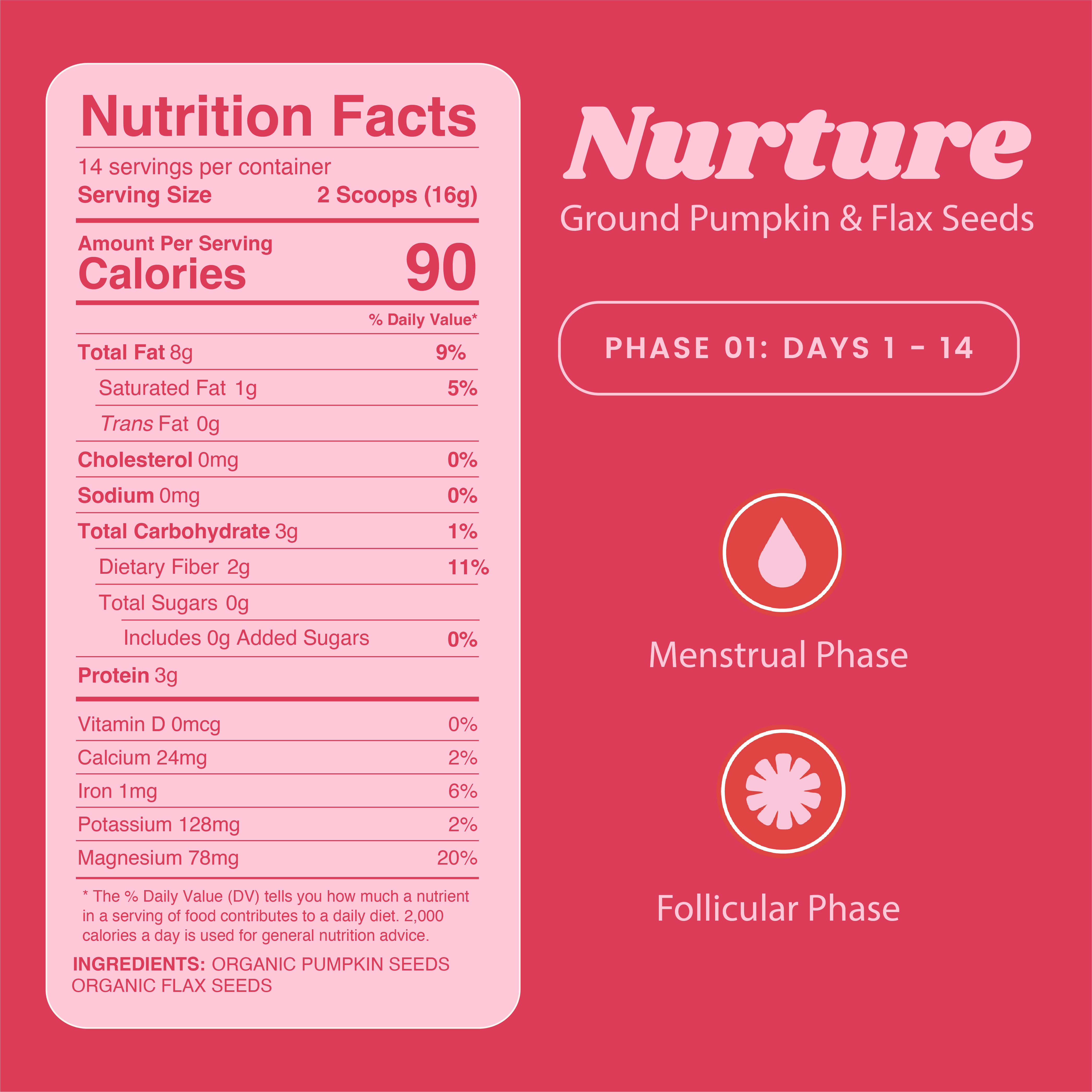 Funk It Wellness - Wholesale Oral Supplement/Vitamin - Organic Seed Cycling Kit4